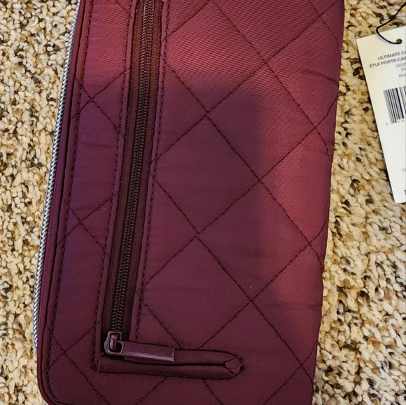 Vera Bradley RFID Turnlock Wallet & Ultimate Card Case in Performance Twill - Picture 4 of 16